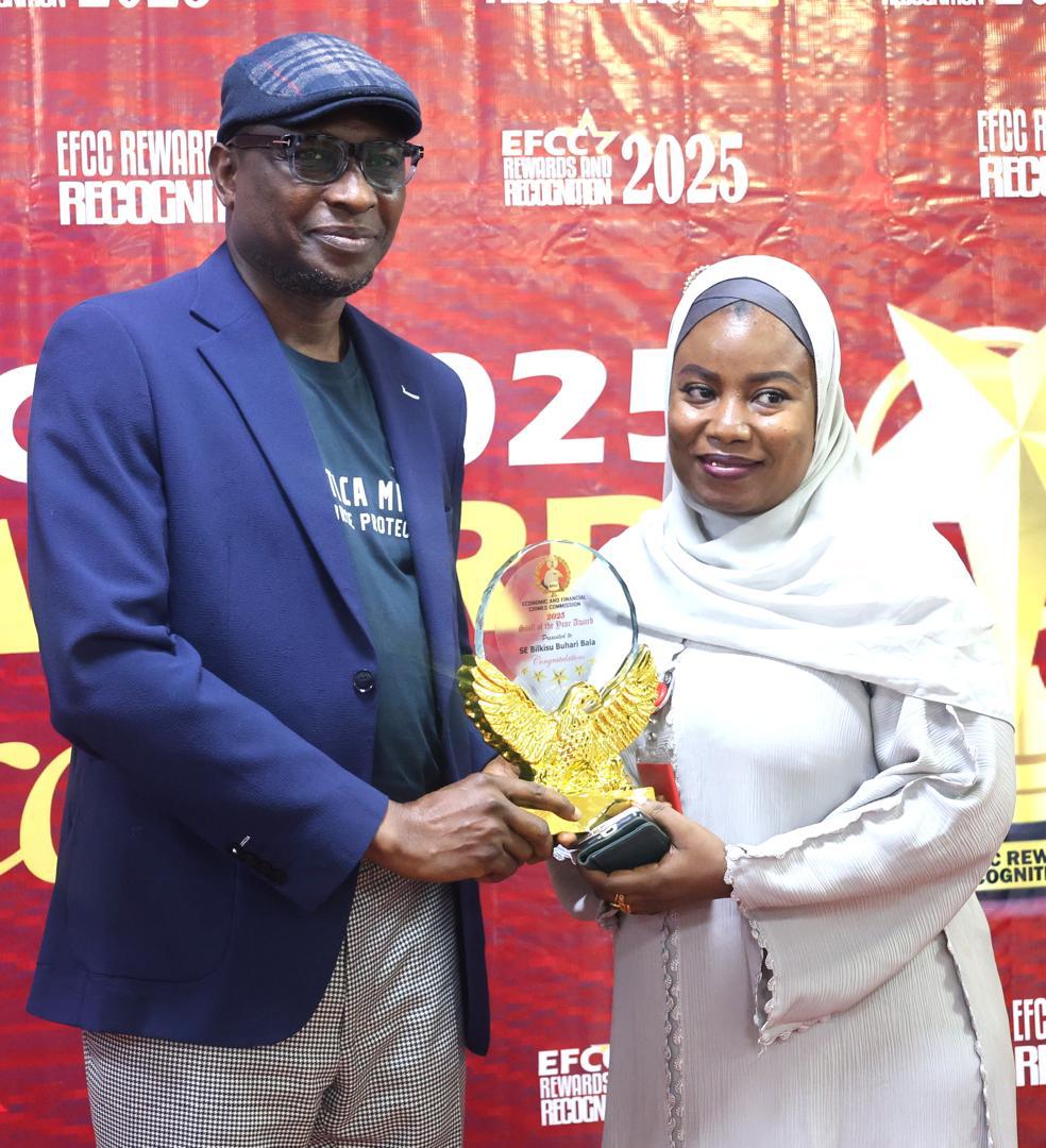 Bilkisu Buhari-Bala Named EFCC Staff of the Year After Securing 89 Convictions